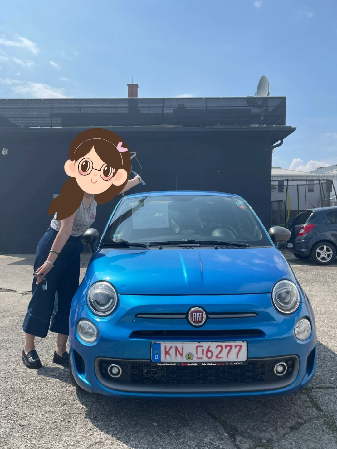 🇩🇪拜仁客户小妹喜提菲亚特500 🙏感谢信任