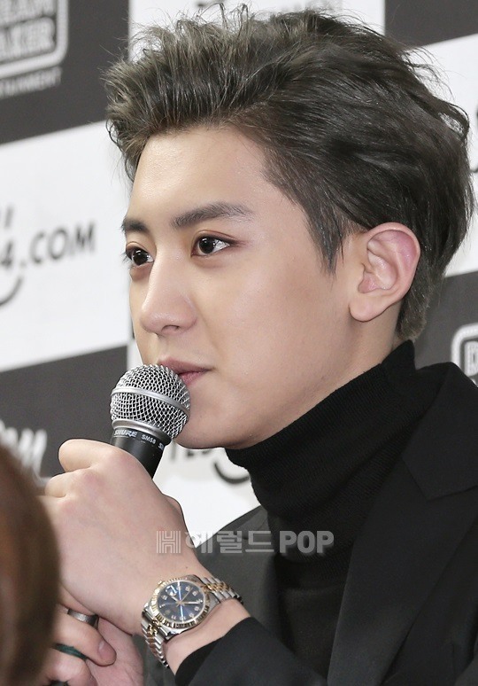 #朴灿烈# 150308 二巡演唱会新闻发布会 ​​​