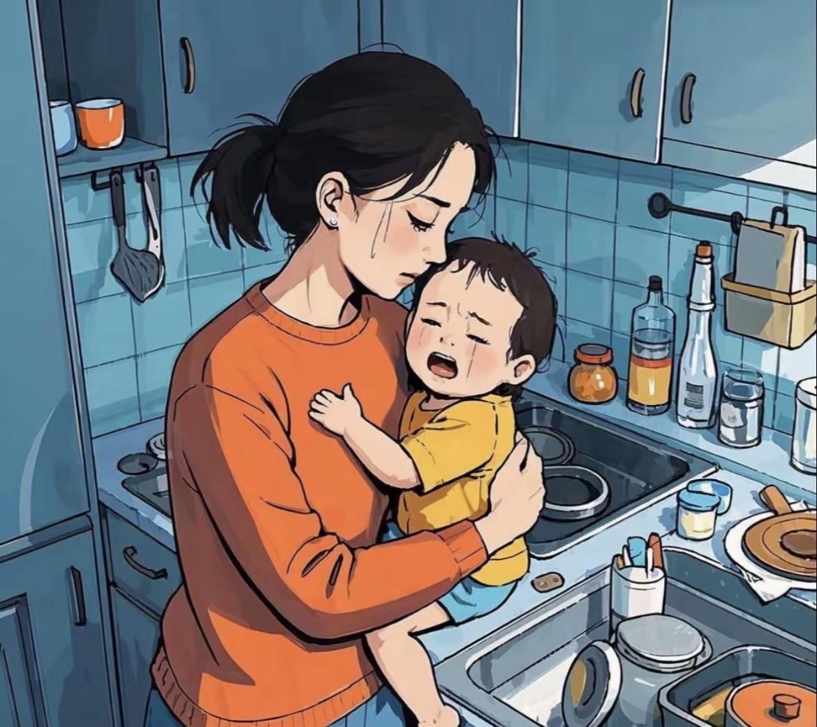 “ 我不想做别人眼里的好儿媳，我结婚是为了过更好的生活。带孩子已经够累了，我不想