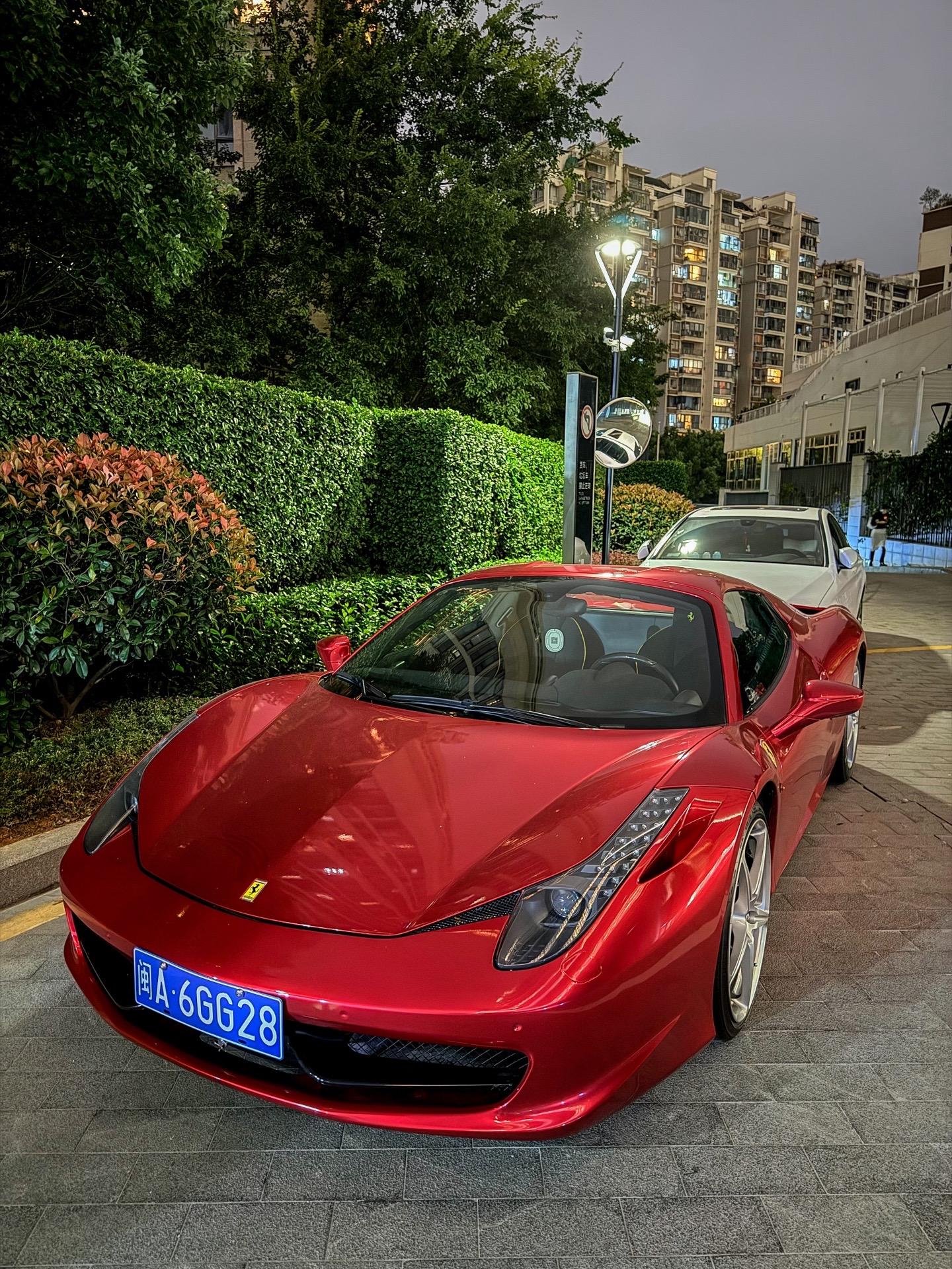 法拉利458speciale 是好车 超跑