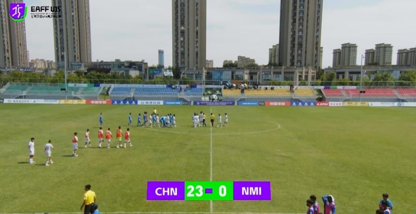 U15国足在东亚锦标赛小组赛豪取三连胜，然而评论区确是一股恶臭。
前两场比赛，U