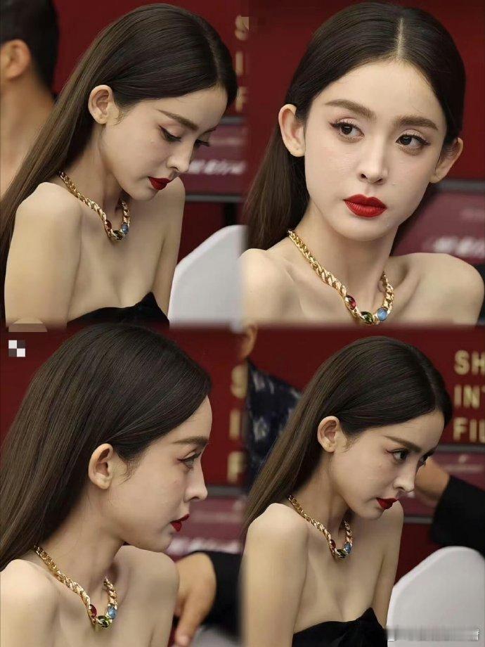 高清镜头下的娜扎，美得让人忘却容貌焦虑。 