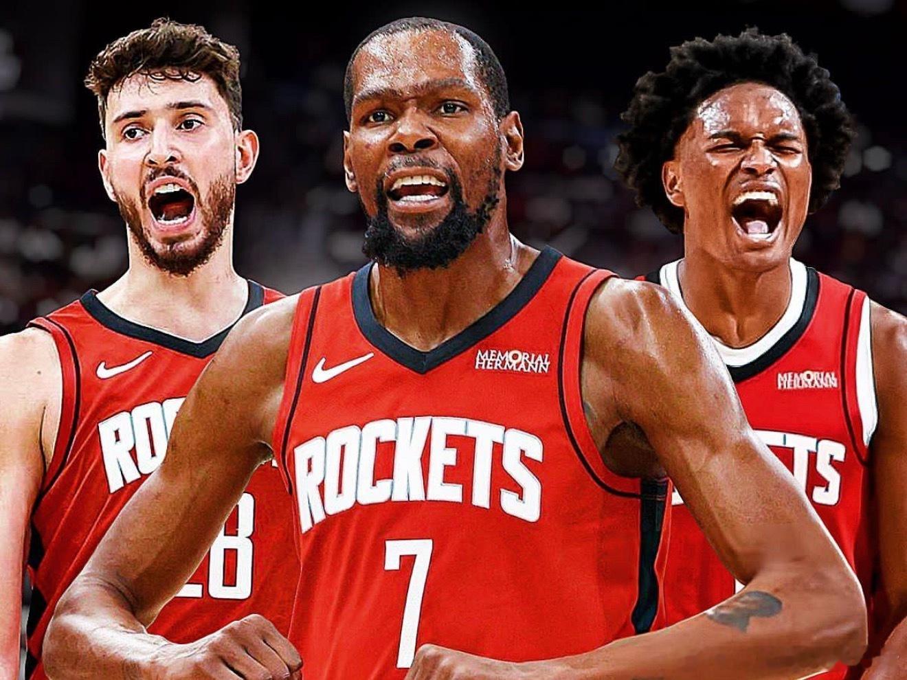 明日收官战，杜兰特、申京、小贾、阿门全部轮休。休斯顿火箭