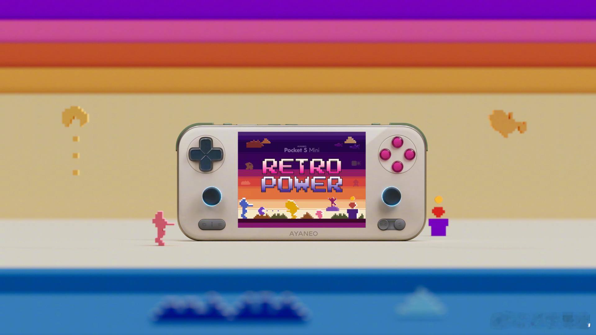 AYANEO Pocket S Mini 也来咯真正的 4:3 复古掌机毕业机采