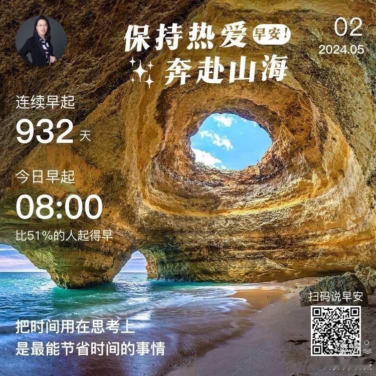 #早安#把时间用在思考上是最能节省时间的事情 