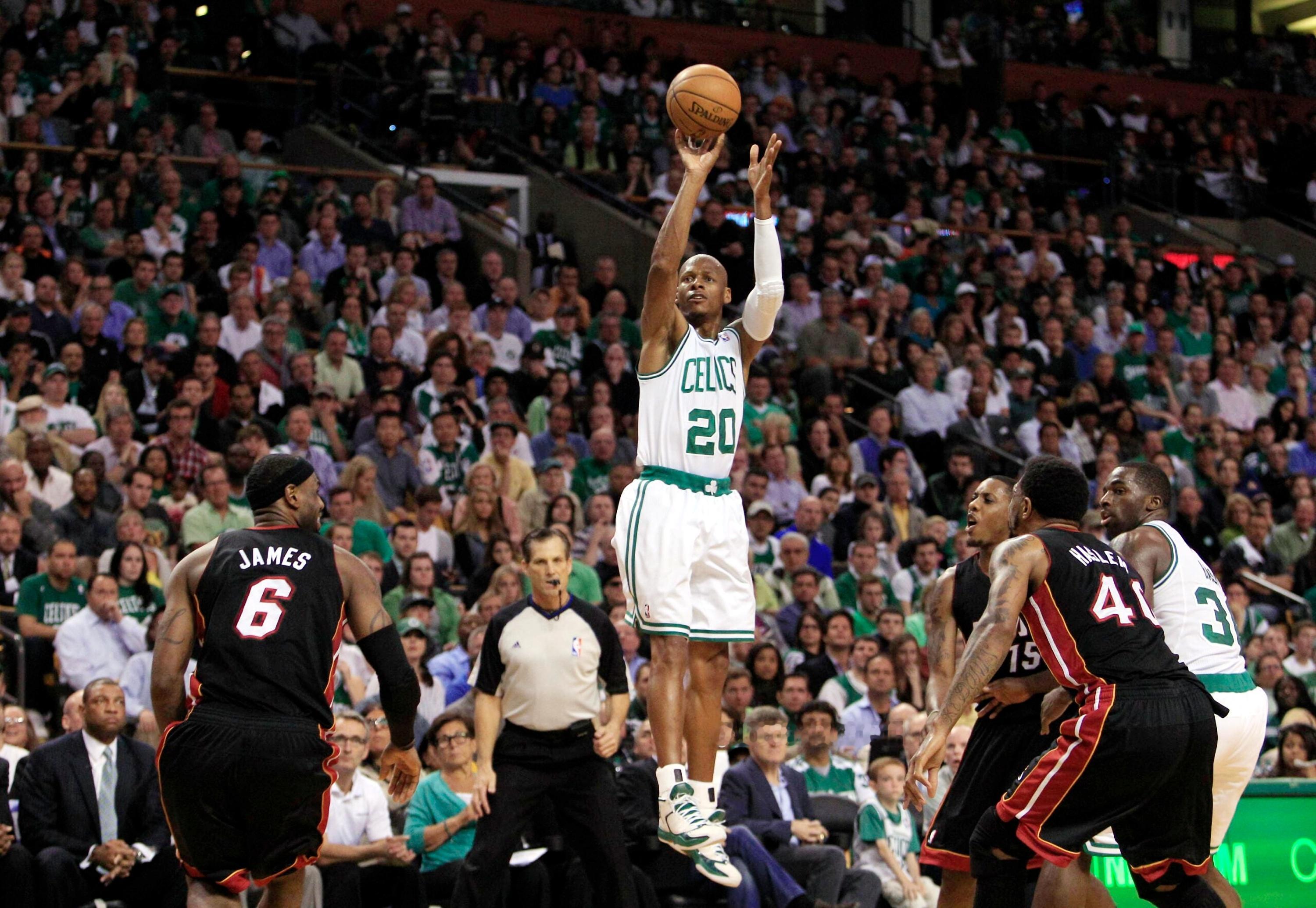 Ray Allen 2012 nba雷阿伦