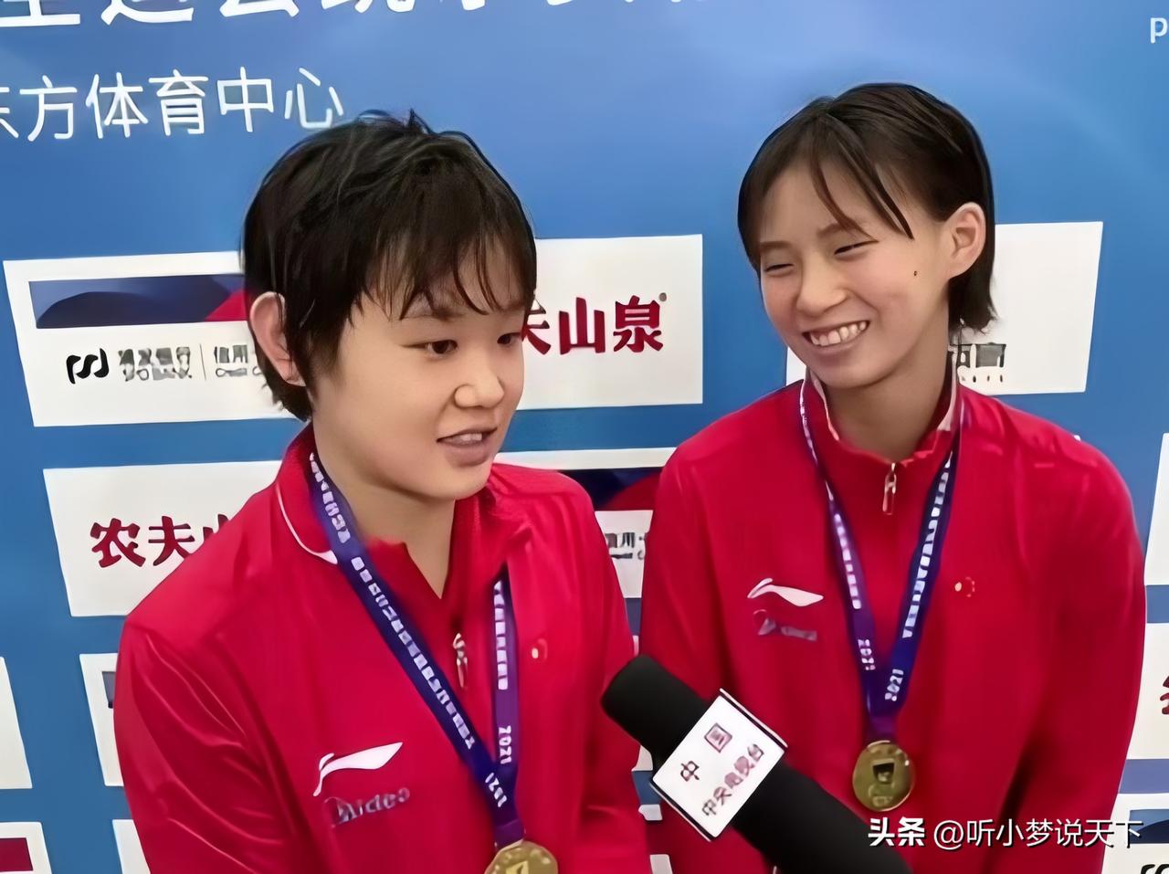 女子十米台金牌
被张家齐收入囊中，

难道努力不值得吗？
张家齐能有这样出色的发