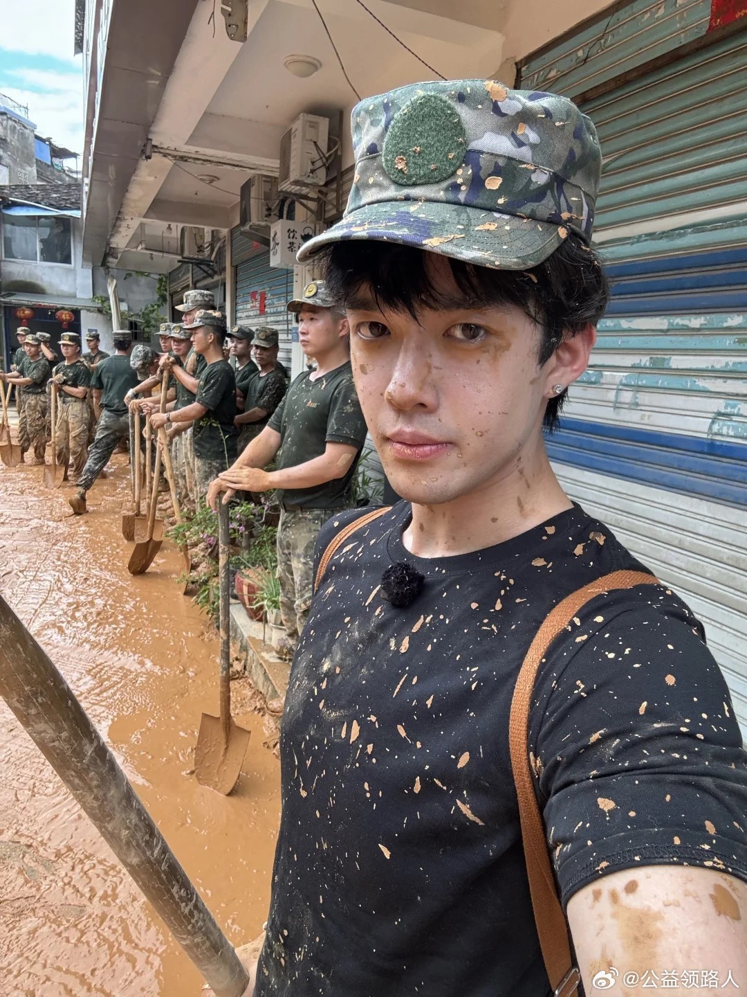 考验我的时候到了  福建莆田洪灾救灾吴梓濠 ​​​