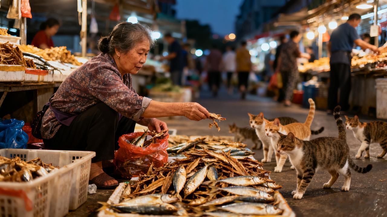 人生后半场：把日子过成自己的“避风港”
小区菜市场的王姐，收摊时总会把剩菜分给流