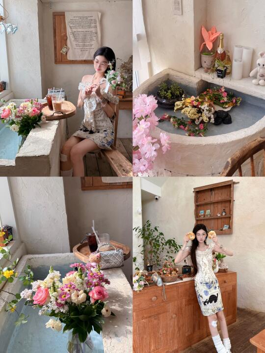 🇰🇷首尔｜找到了一家花池式ins风咖啡💐