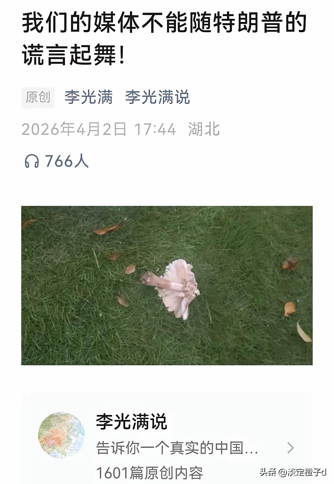 中国媒体该咋整？李光满狠批"传声筒"现象引热议

最新消息显示，知名评论员李光满