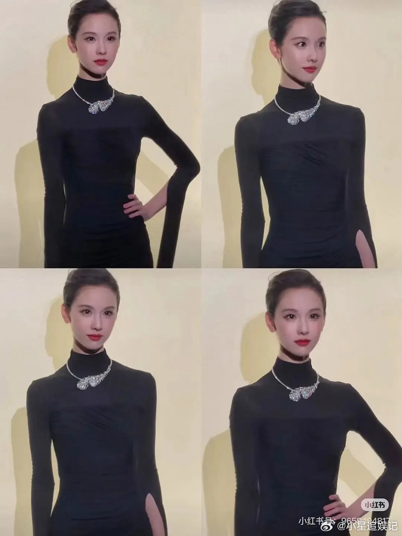 陈都灵很难驾驭这种发型啊 