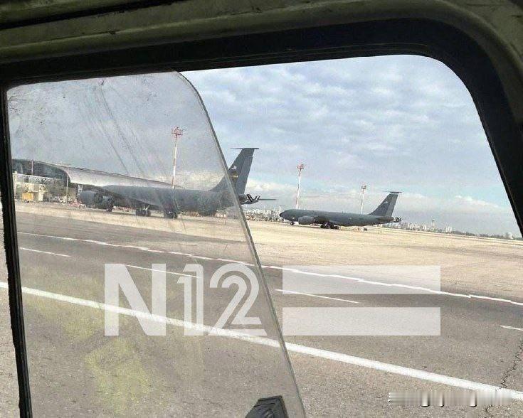 ❗️🇮🇱🇺🇸据以色列媒体报道，美国空军加油机降落在以色列本古里安国际机场