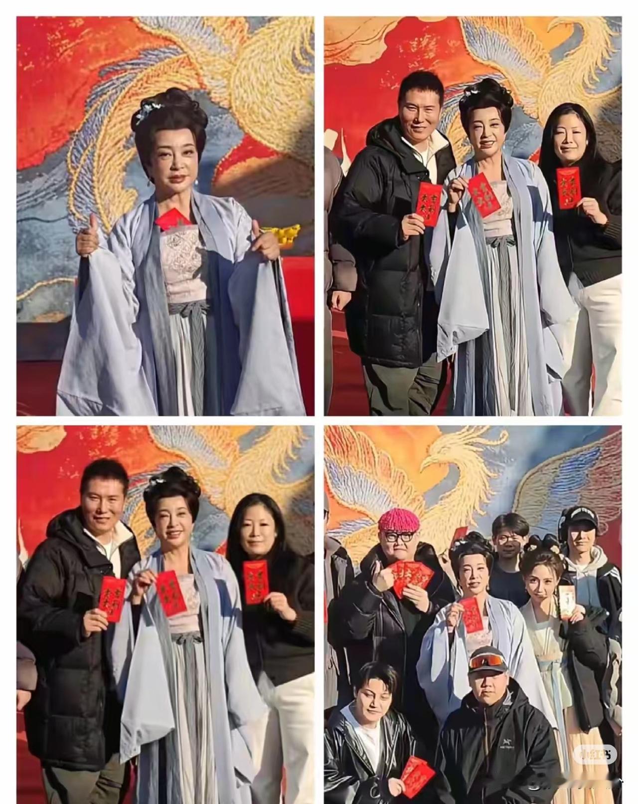 庆奶真是不服输呀
75岁照样不服输
才录的综艺一路繁花还没播完，又进组拍戏了。