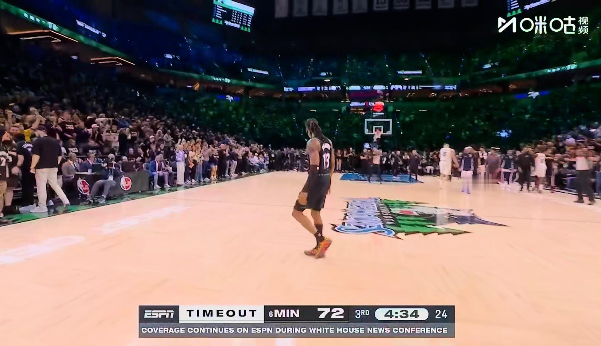 森林狼海兰德与多孙穆，两位工兵很好用。 掘金vs森林狼