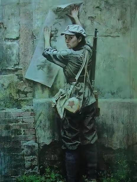 倪家营子尸横遍野，连天空都被染成了血色。西路军女战士王永忠苏醒过来。已是夜晚，马