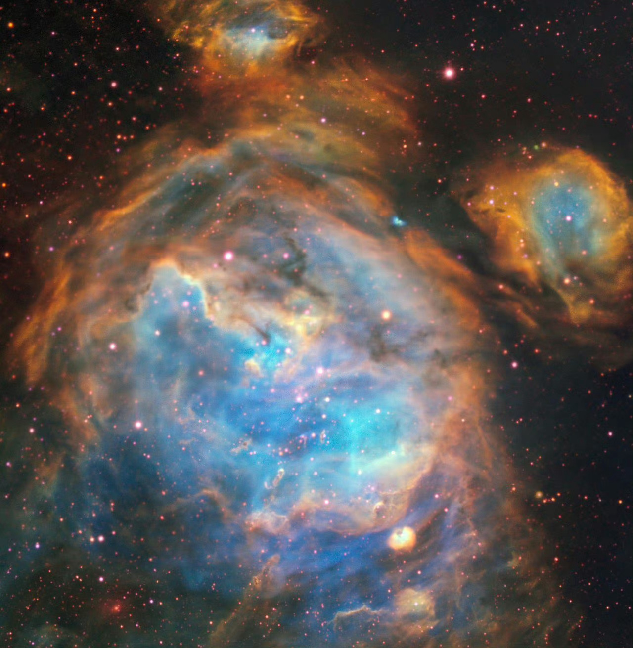 #每天一天文图# 星空泡泡[哇] ​​​