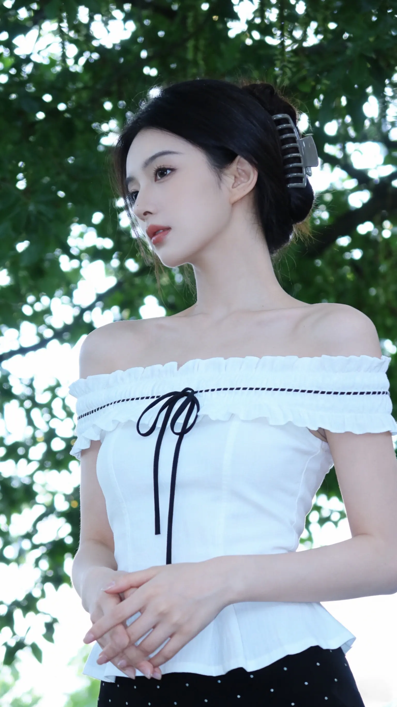 白玫瑰🤍夏日。