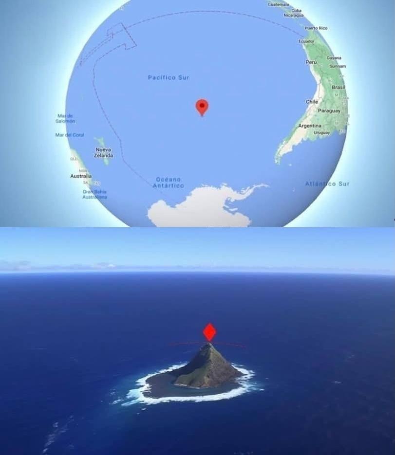 太平洋深处藏着地球上最孤寂的地点 —— 尼莫点。
这里距离最近的南极陆地足足 2