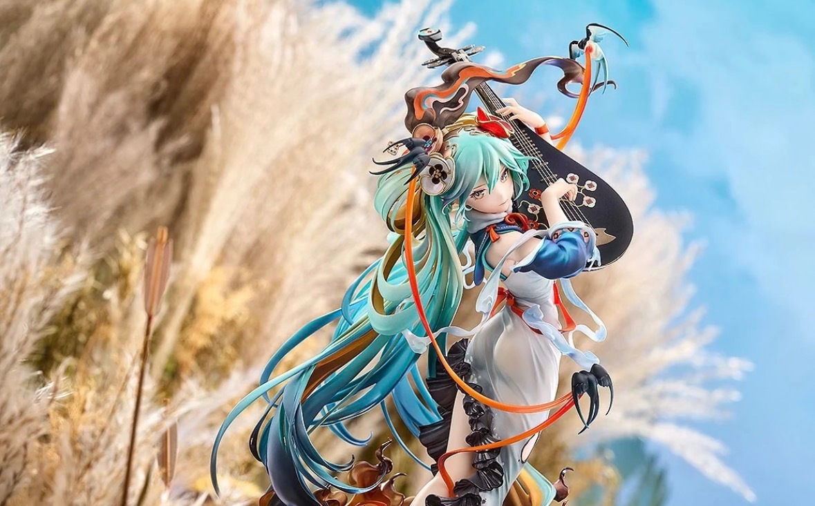 初音未來【十面埋伏】国风初音怎么可以这么美啊画师Rei以中国历史故事中《十面埋伏