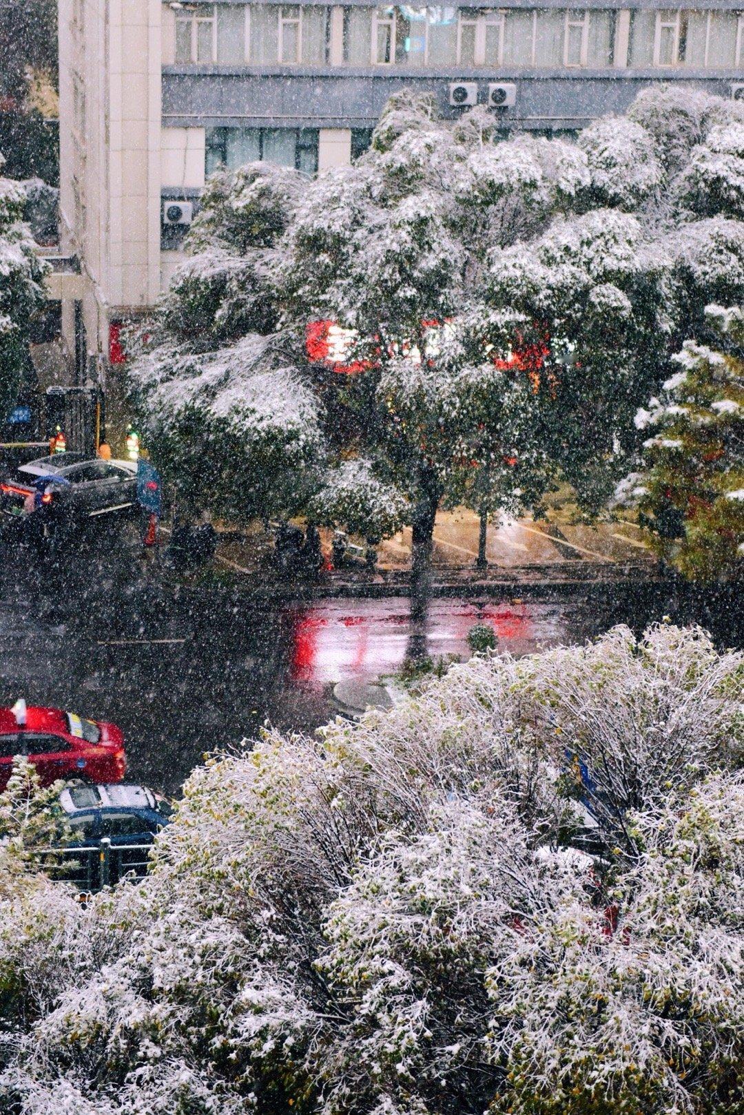 北方下雪了，安徽雨没停 ​​​