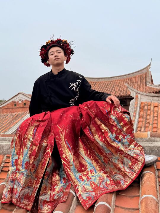 谁说簪花不少年