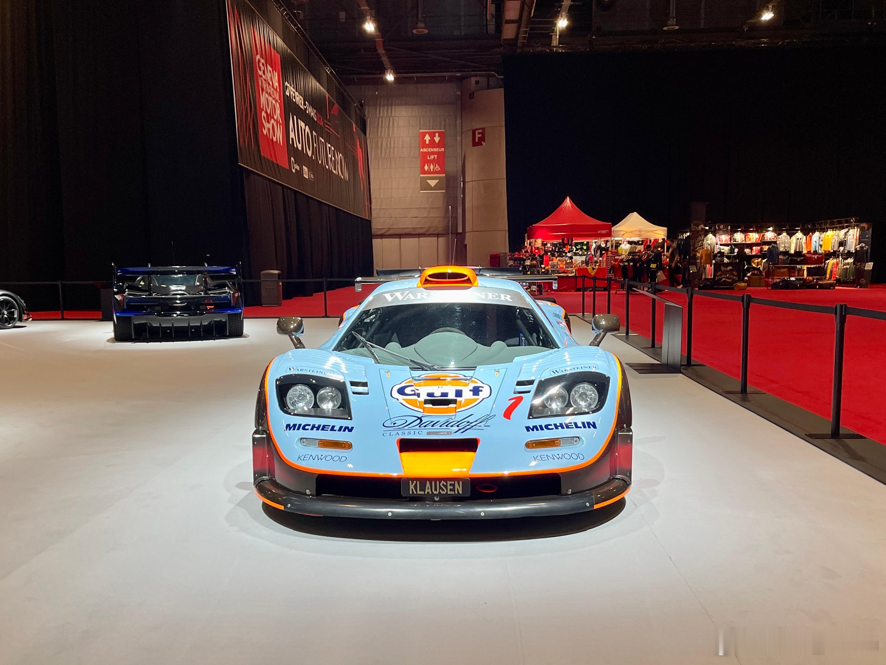 来之前真的没想到，能在日内瓦车展再打卡一辆迈凯伦F1——F1 GTR 28R，和