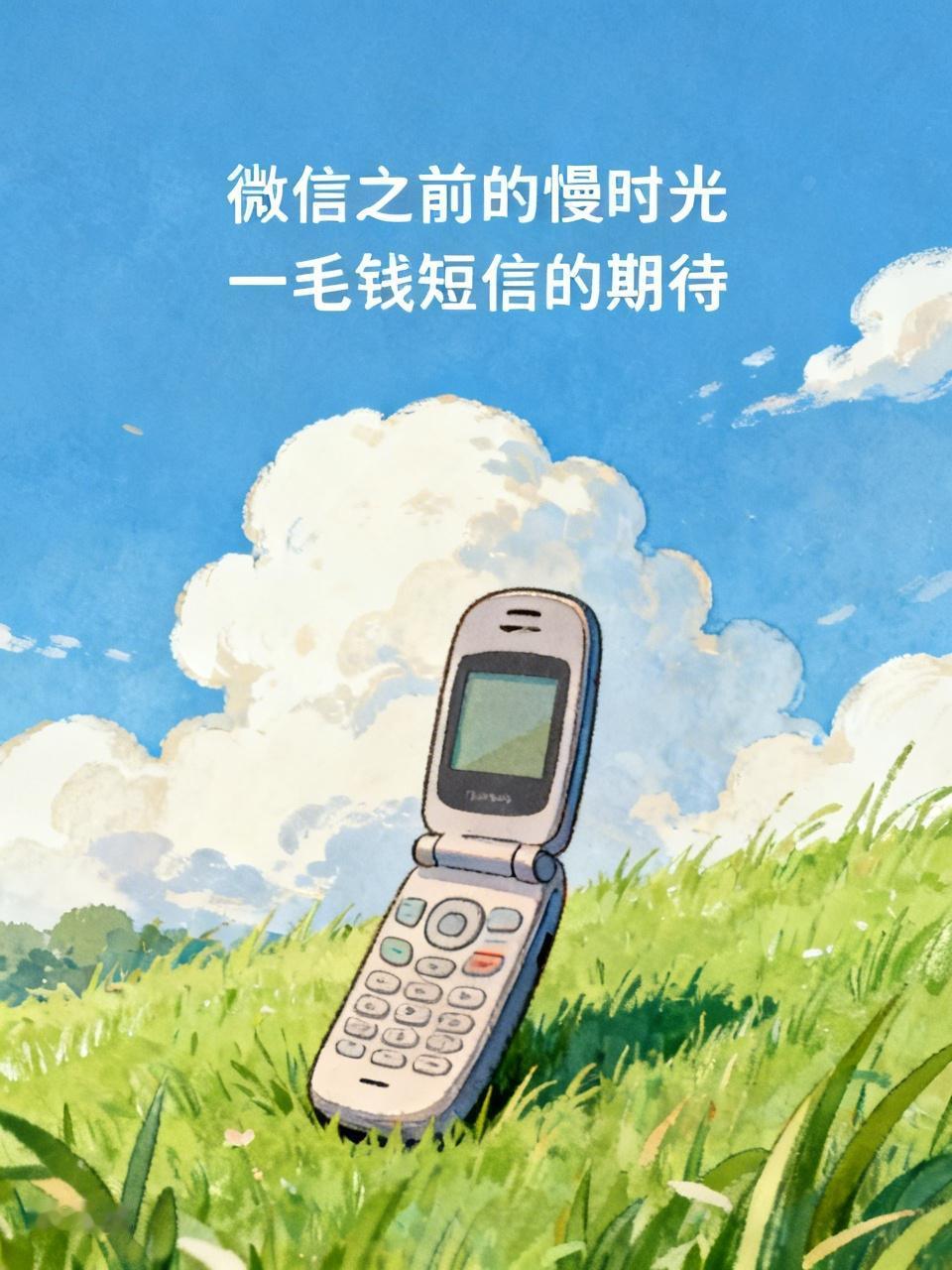 想到在有微信之前，人确实能不用一直在线。那时候人和人联系贵且延时，一条短信要花一