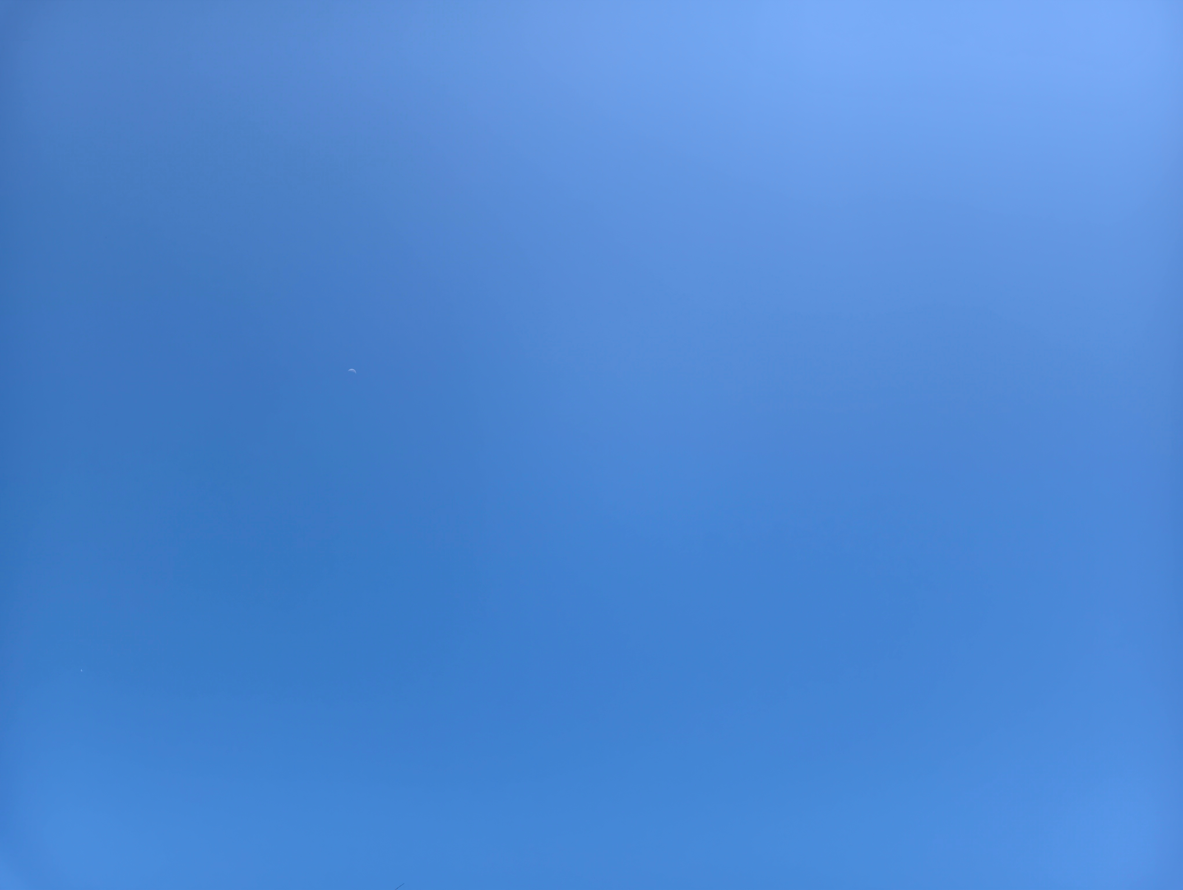 今日份天空，蓝的像画🖼️（原图 0滤镜0调色） 