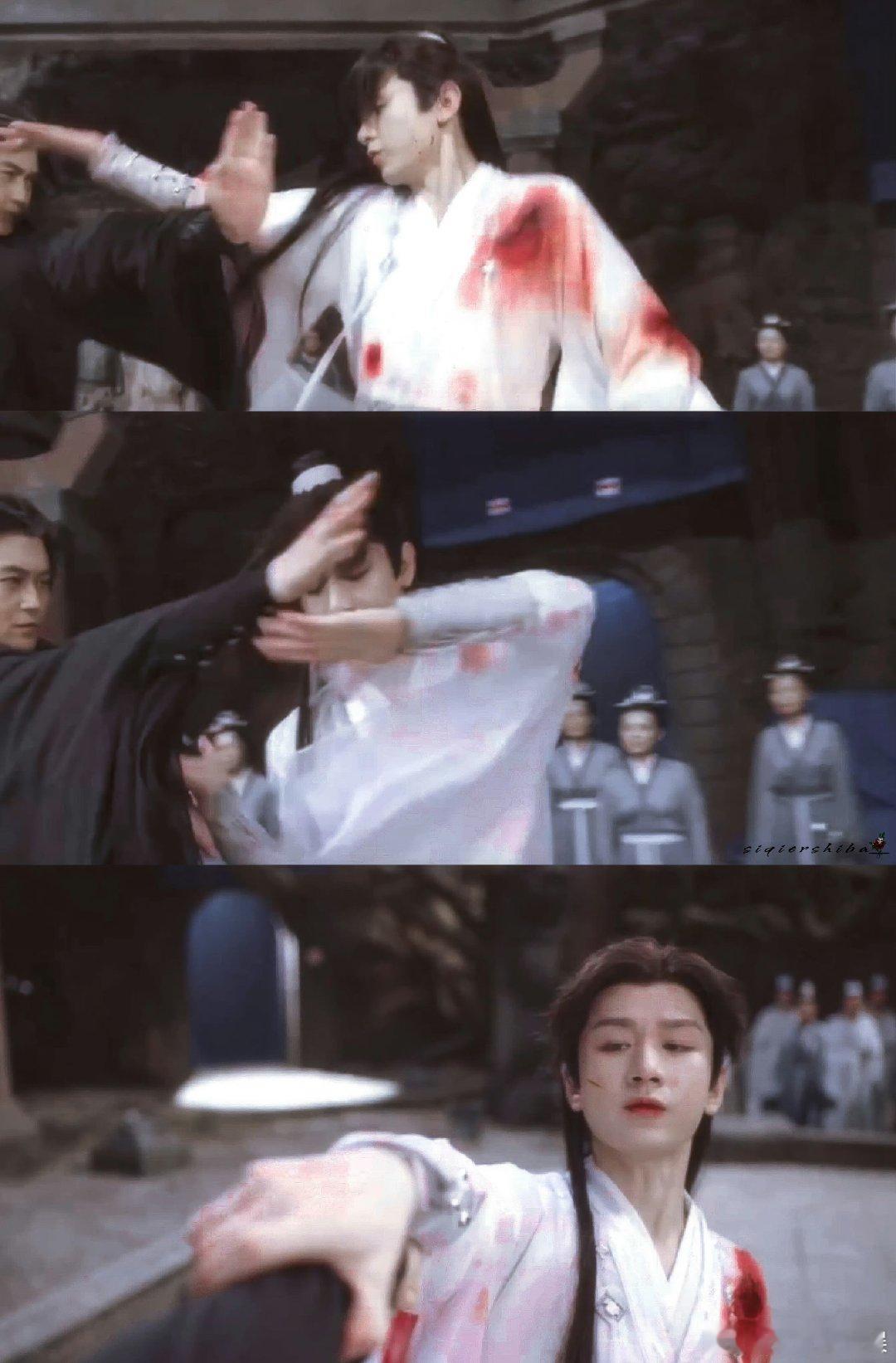 #成毅托马斯全旋#这个花絮看的我真的是太惊奇了，吊着威亚，这么拼的吗，喜欢这样实