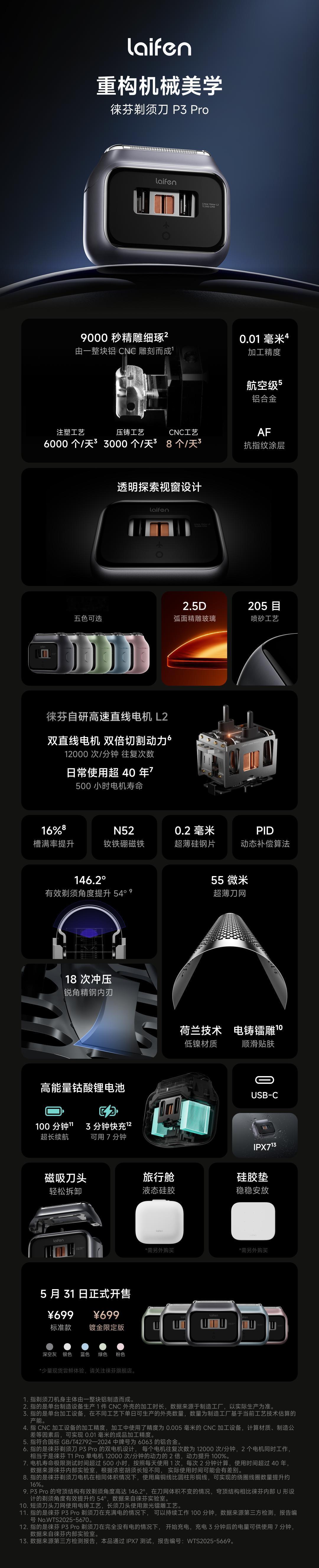 剃须刀还能怎么进化？徕芬用“结构重构”给出答案。
5月23日，徕芬正式发布全新直