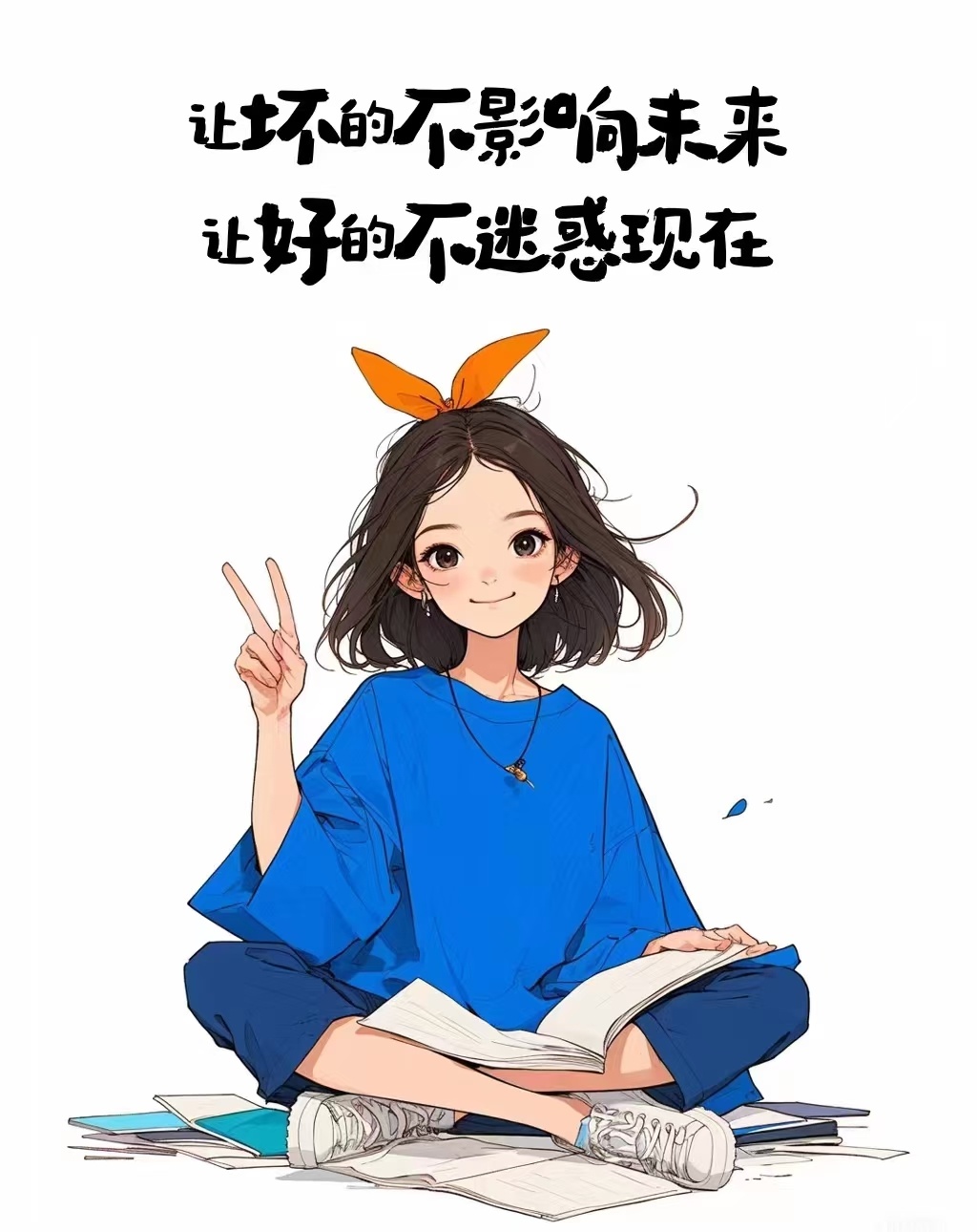 日子长长，总会如愿以偿，努力永不过时，向前才有风景，往前走，去迎接下一个生活的糖