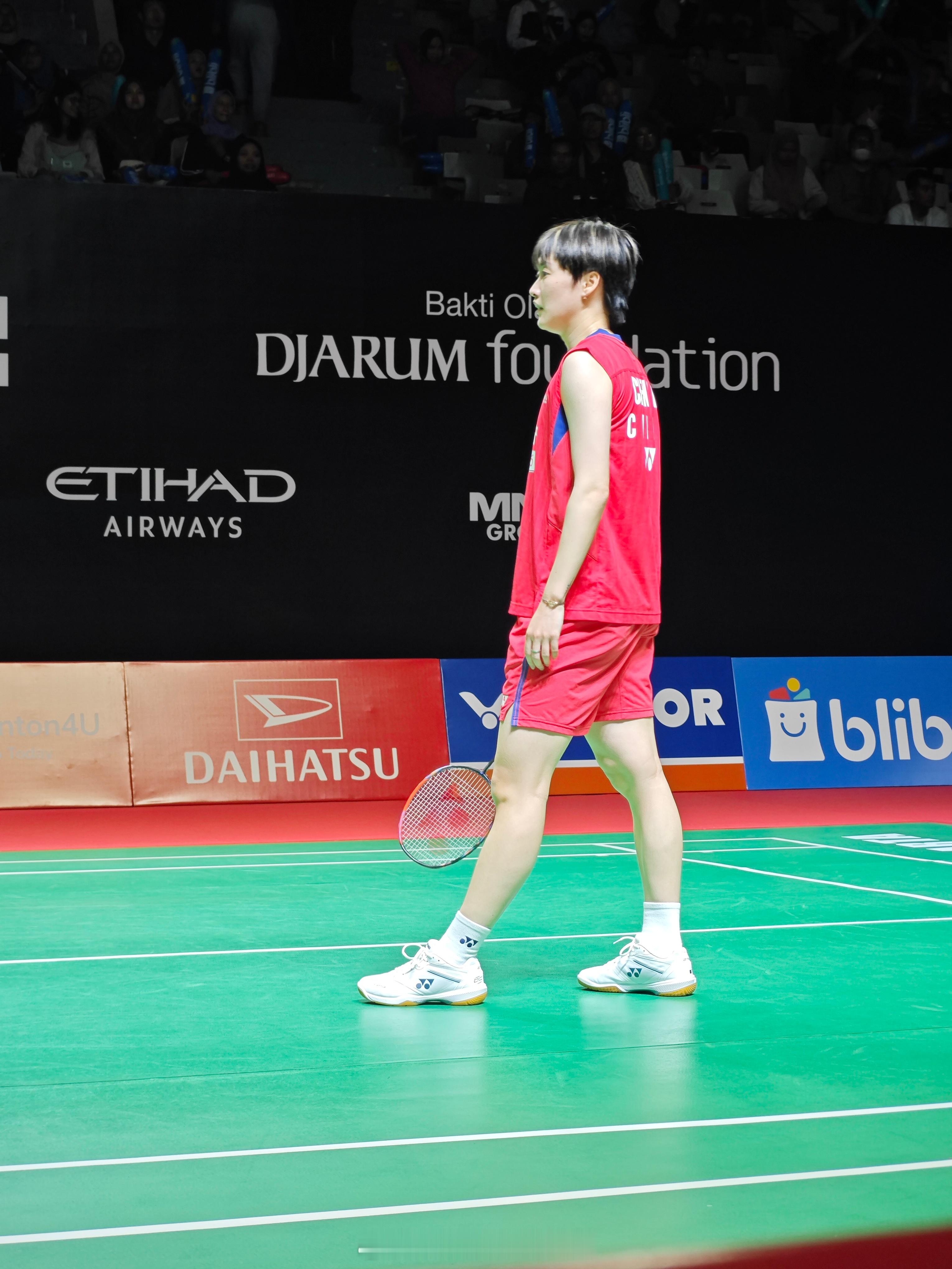 女单 1/8赛 陈雨菲(1) 21-7 21-9 雅各布森2026年印尼羽毛球大