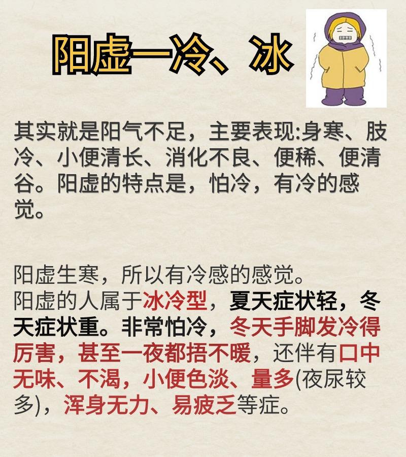 教你分清你自己是阴虚，阳虚，还是气虚，血虚？
