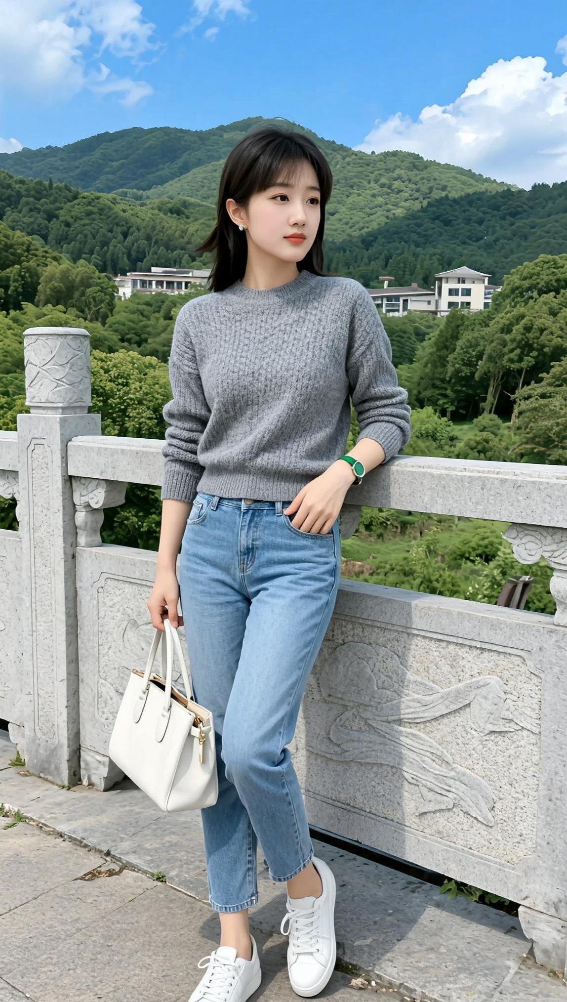 AI山林清新照 抖音ai创作