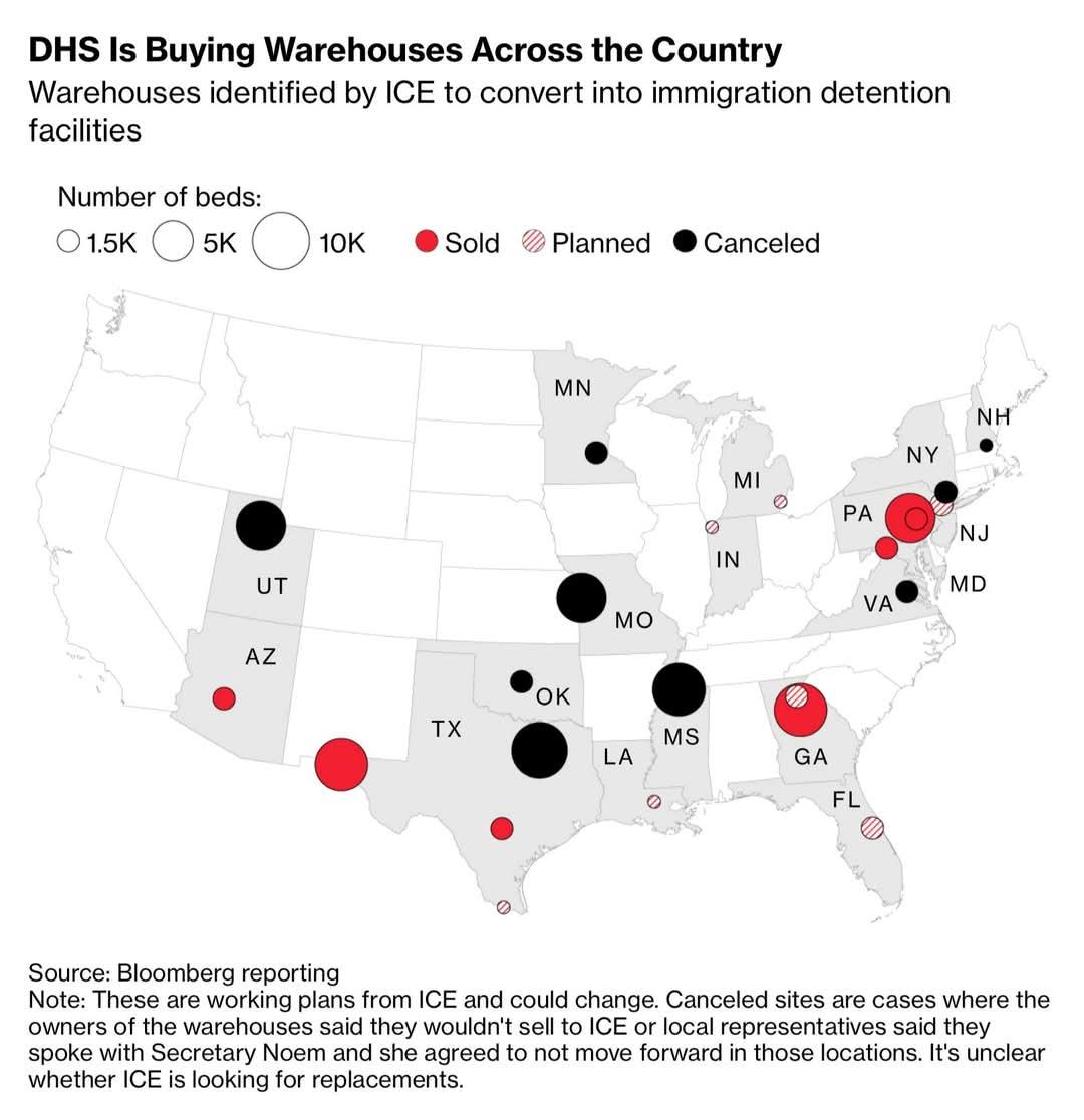 美国移民与海关执法局（ICE），正在推动一项史上最大的拘留体系重组计划，打算把原