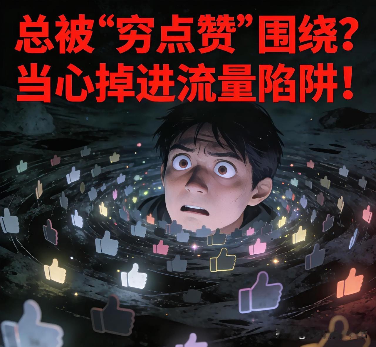 总被“穷点赞”围绕？当心掉进流量陷阱！

“他夸我很棒，却1块钱都不愿花！”这类