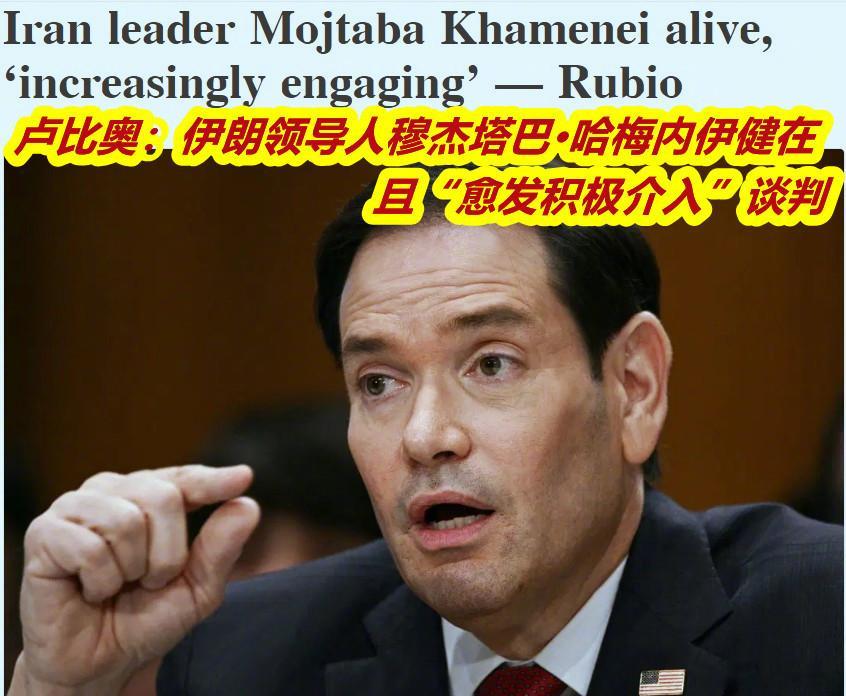 美伊再次互袭 图1：6月2日卢比奥在参议院外交关系委员会公开作证时表示，莫杰塔巴