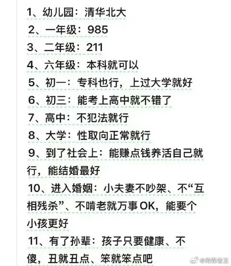 看到有人说，这样及时调整对孩子的预期，就能全面提高家庭幸福指数，这也太消极了吧？