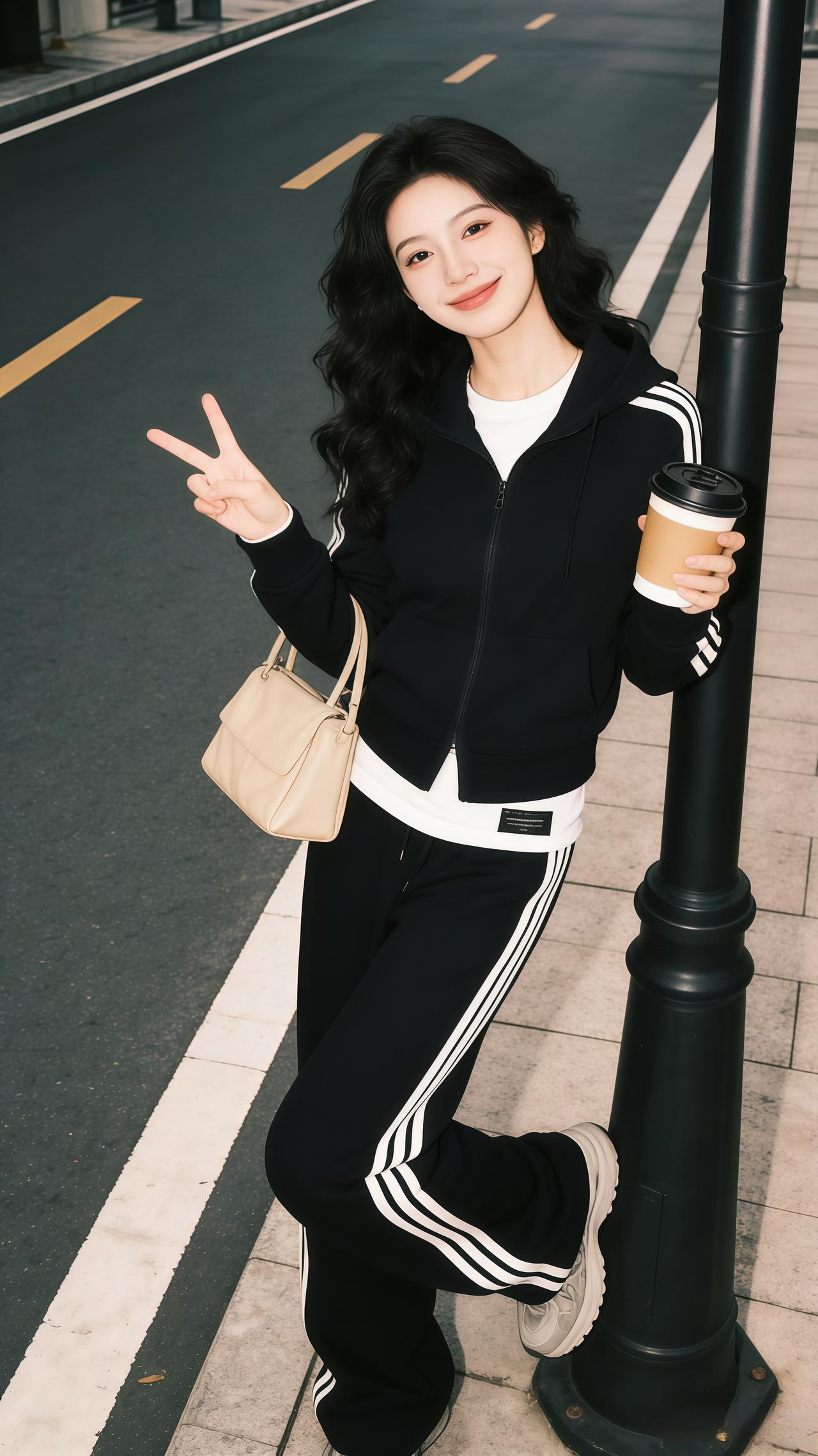 ootd每日穿搭 运动风穿搭 时尚女装穿搭