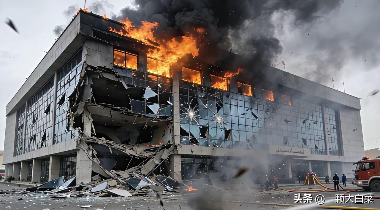 3月3日凌晨，这事儿可太惊人了！美国驻沙特大使馆突然“砰”地一声巨响，还冒起了火