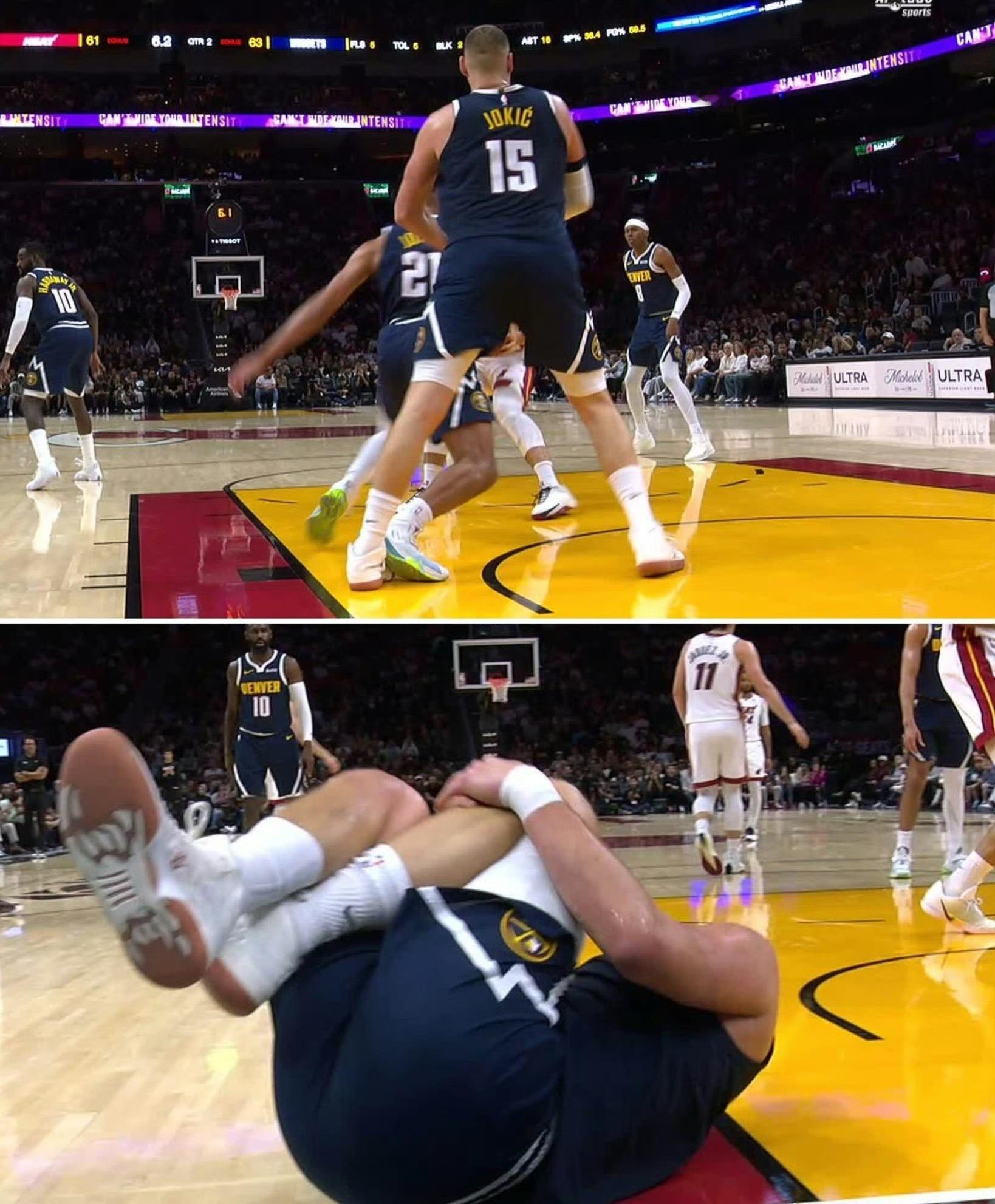 我印象里的约老师是不会受伤的技术和身体我都觉得他强的可怕今天这下被队友踩到脚，膝