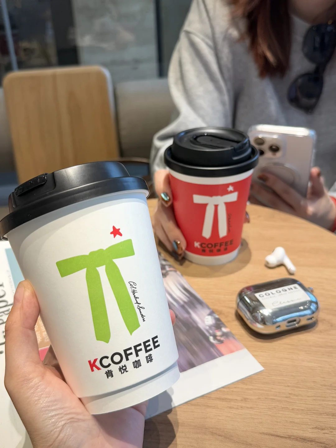 随手买的🍎红苹果热美式☕直接爱上！！