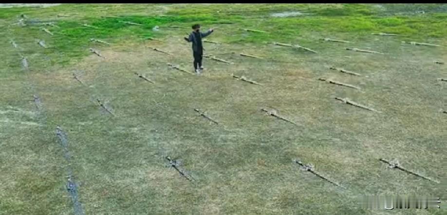 谁能想到，古人的武侠梦居然被科技实现了！有大神用编程操控几十把智能剑，挥手间剑群