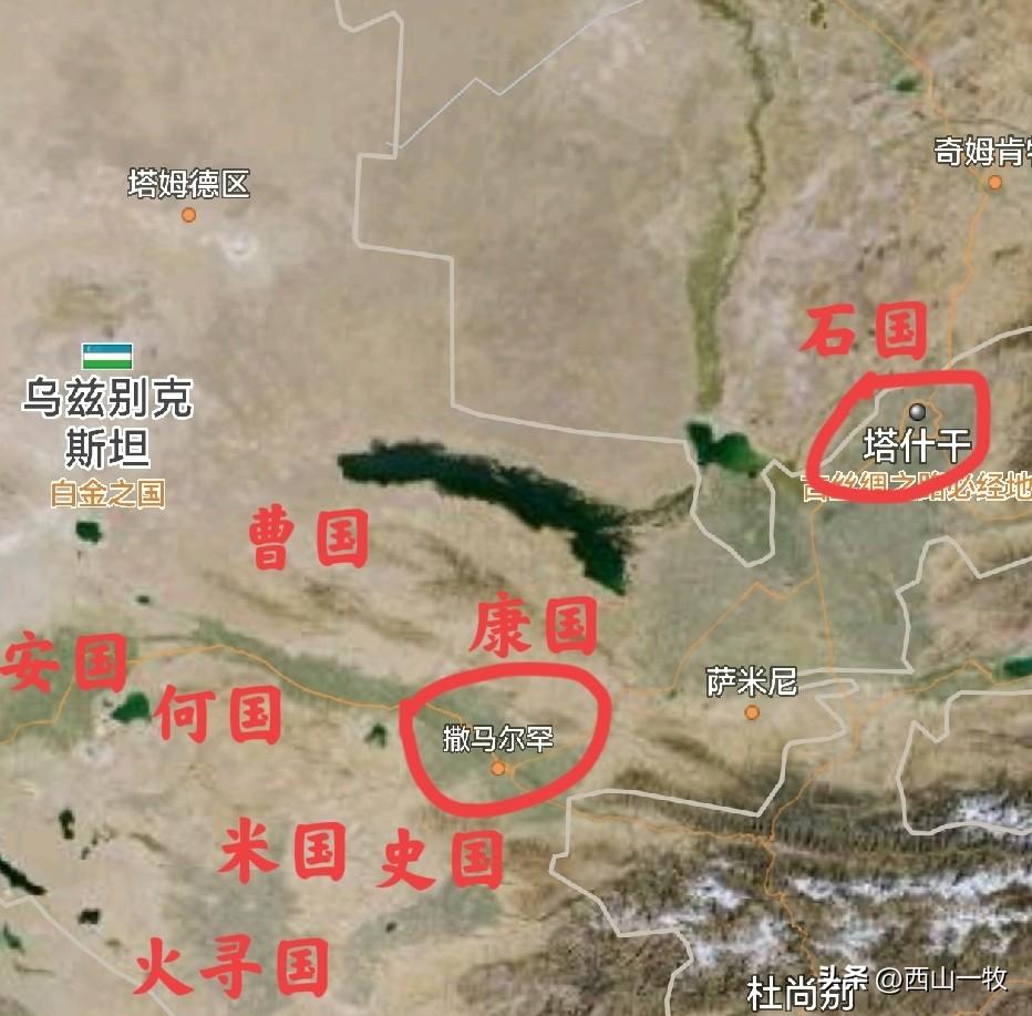 昭武九姓，也叫粟特九国，是粟特人在中亚河中地区（阿姆河、锡尔河之间）建立的九个绿