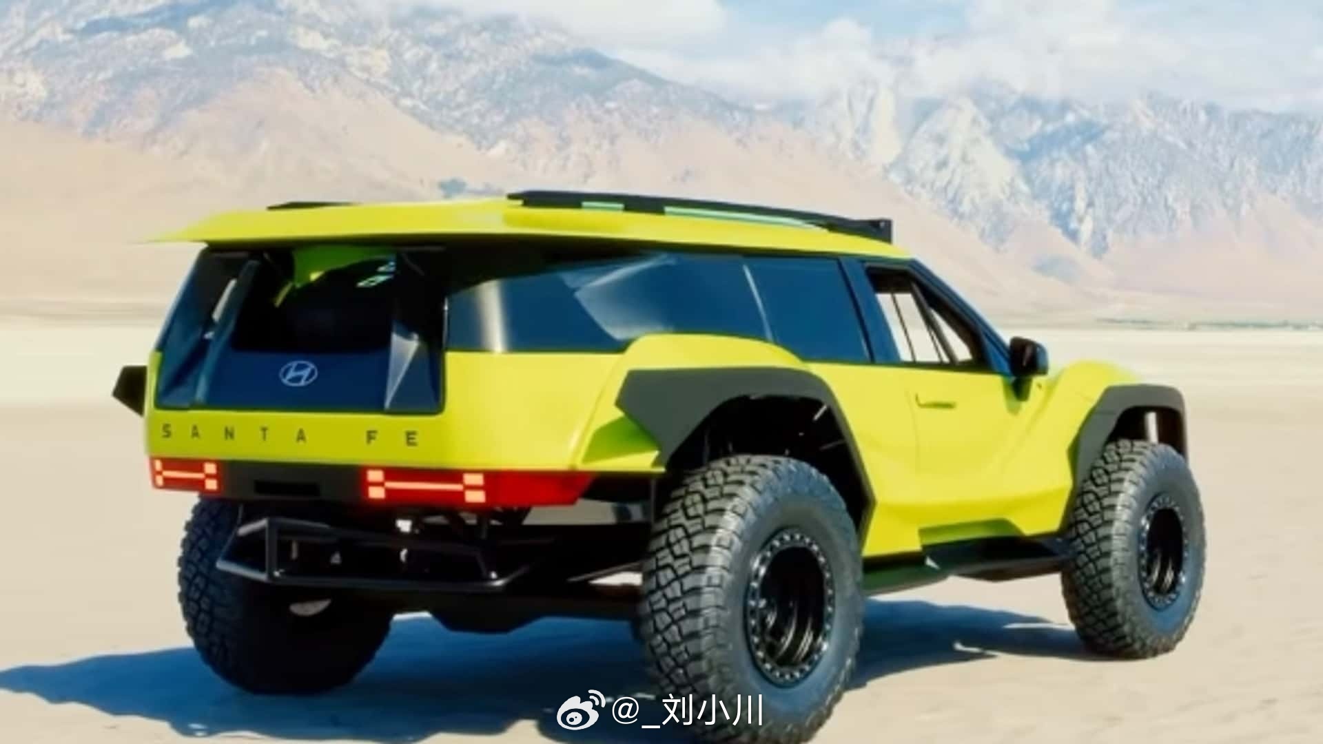 现代胜达沙漠赛车版概念设计  现代胜达沙漠赛车版概念设计，大家觉得怎么样