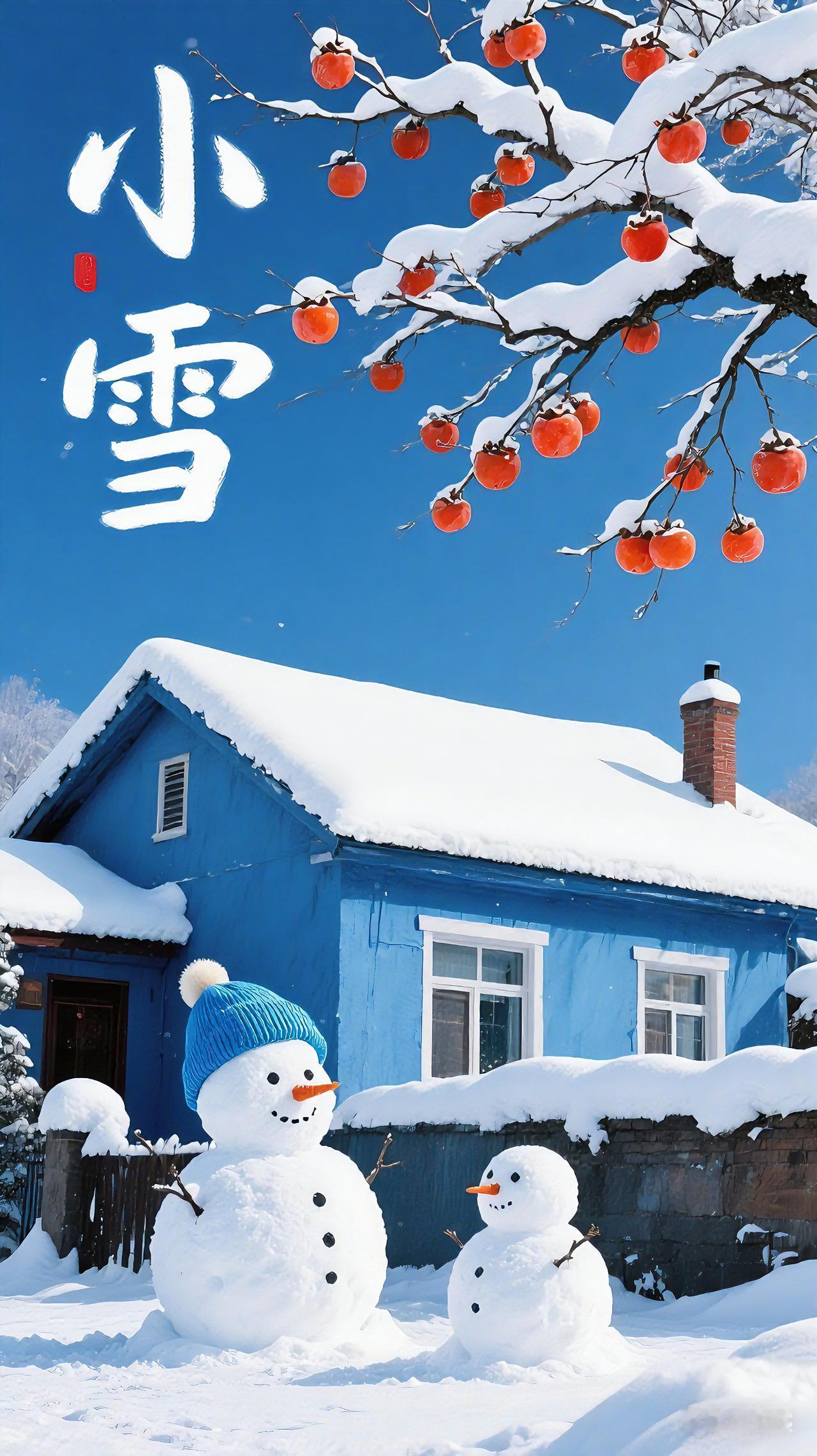 冬日生活打卡季“虹藏不见，天气上升，闭塞而成冬”，小雪是冬的使者，带着诗意与浪漫