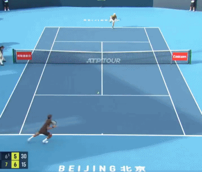 灵性一击！商竣程精彩背后截击入围ATP年度最佳击球候选