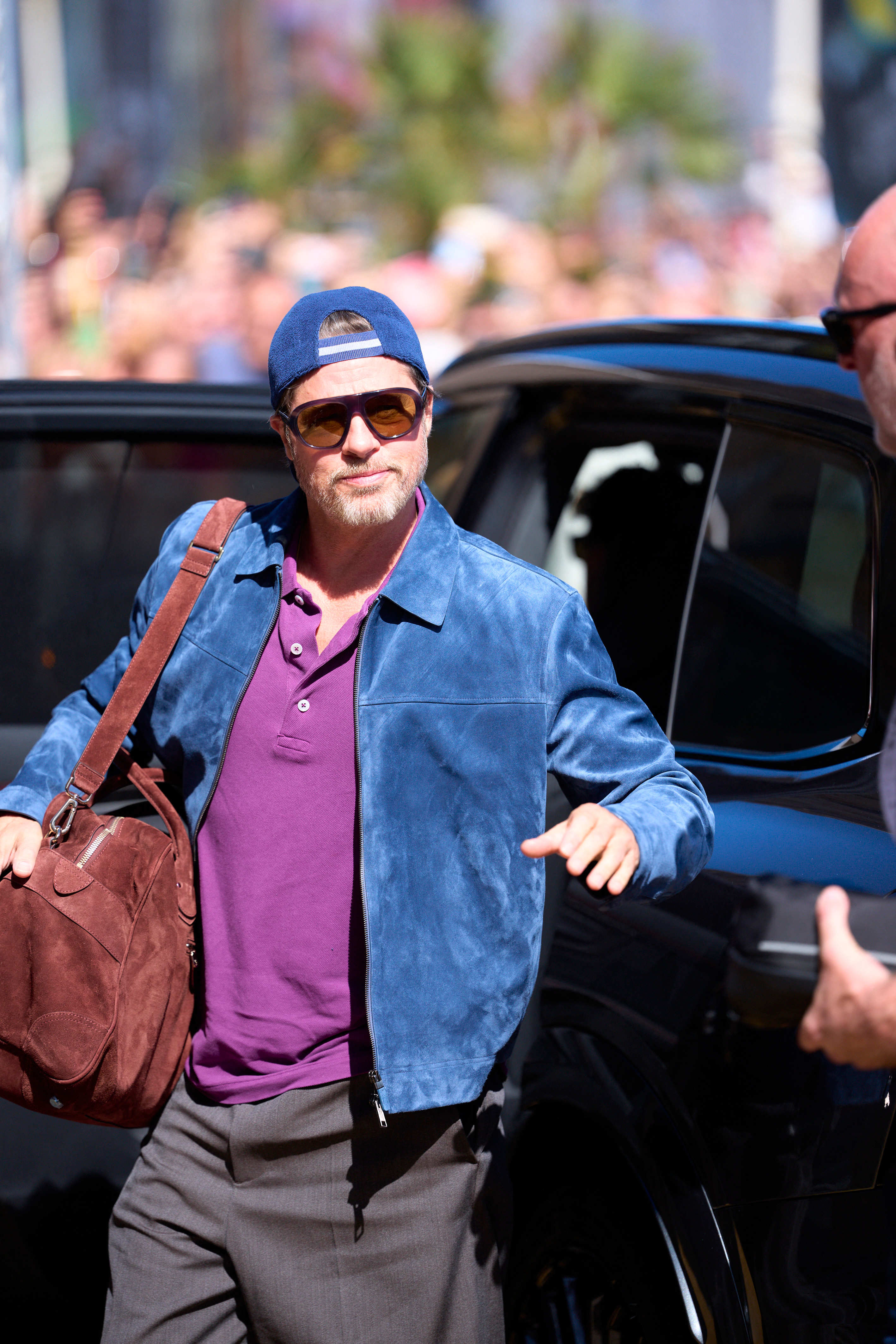 Brad Pitt is seen at the 74th San Sebast