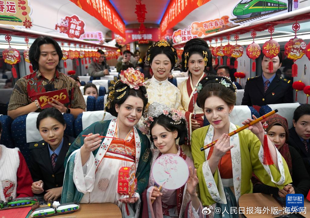 #海外网评# 【中国年正在成为“世界年”】随着#春节#的脚步日益临近，一股“到中